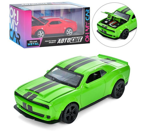 Машина метал. Dodge Challenger